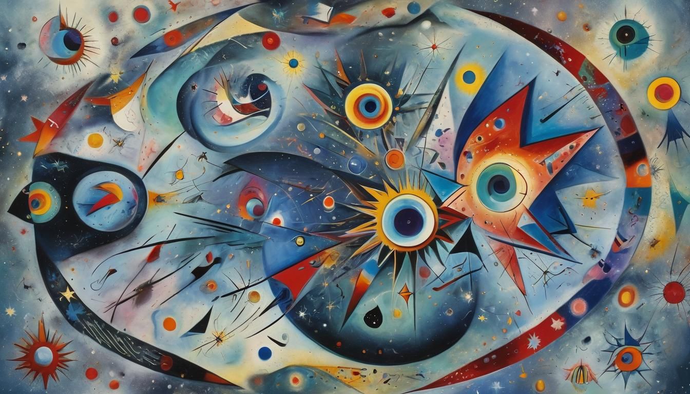 Vibrant Stars in Cosmic Dance: Macro Helixoid Celestial Form...