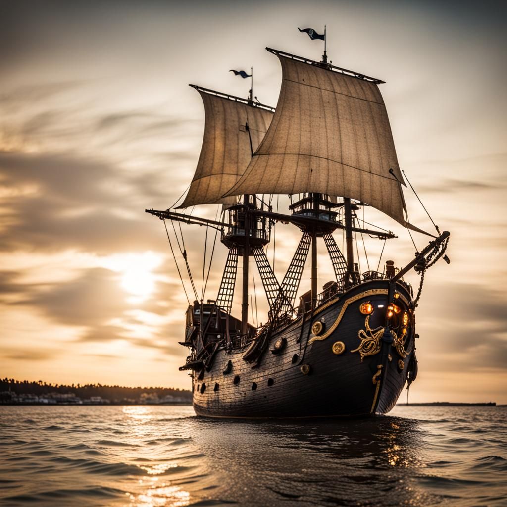 Swedish Pirate Ship: Professional Photography
