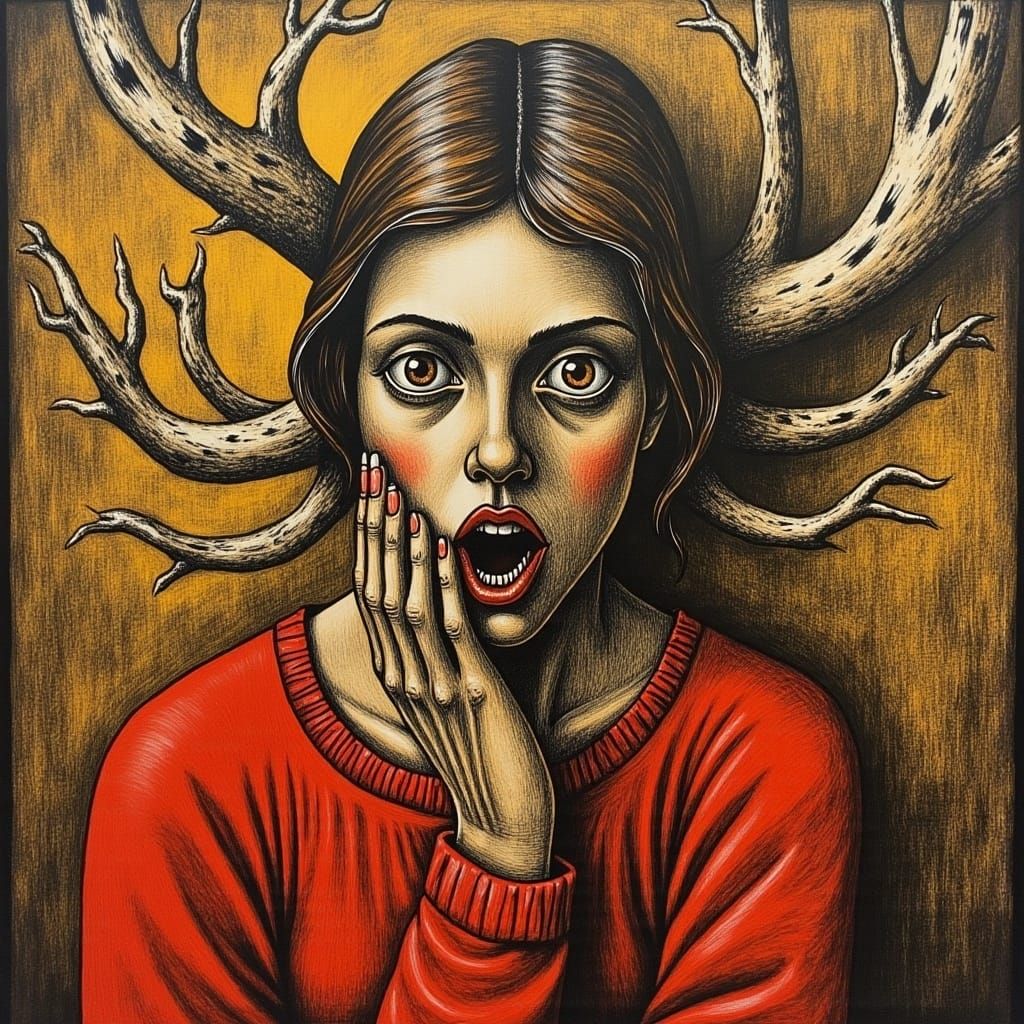 Surreal Gluttony: An Insatiable Hunger