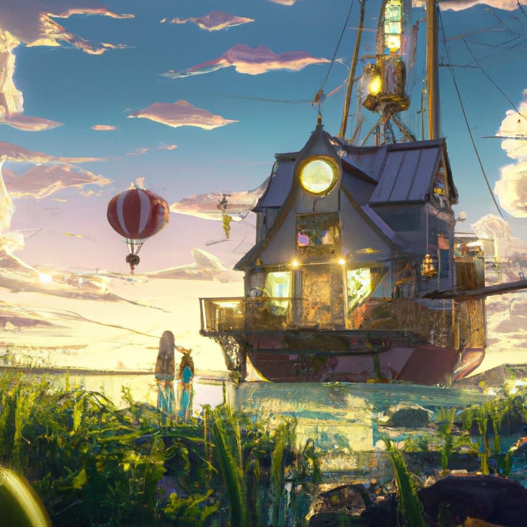 Krusty Krab in Studio Ghibli Anime Style