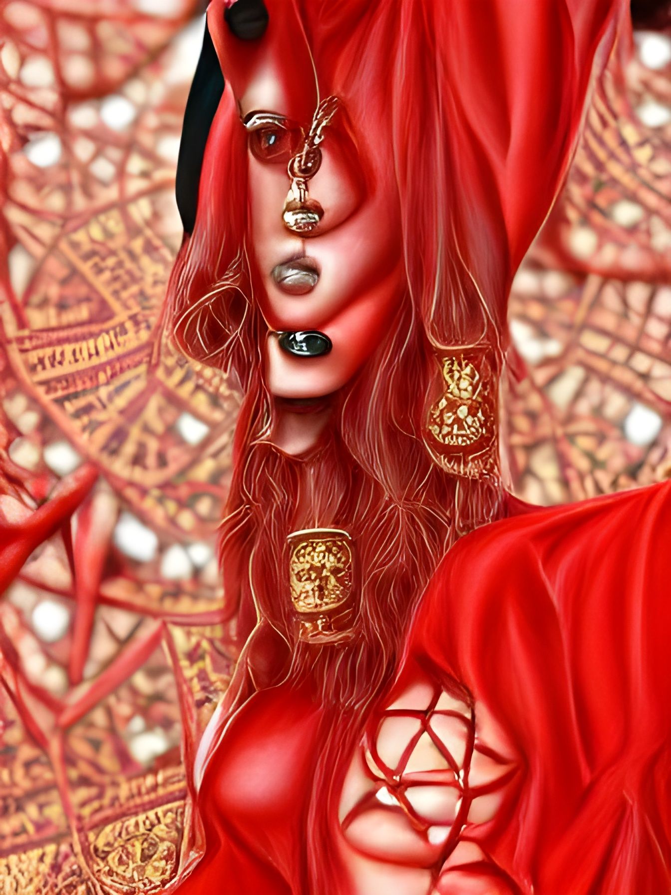 Babalon: The Scarlet Woman, Digital Portrait