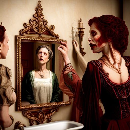 Mirrors Bloody Mary...Bloody Mary...Bloody Mary....