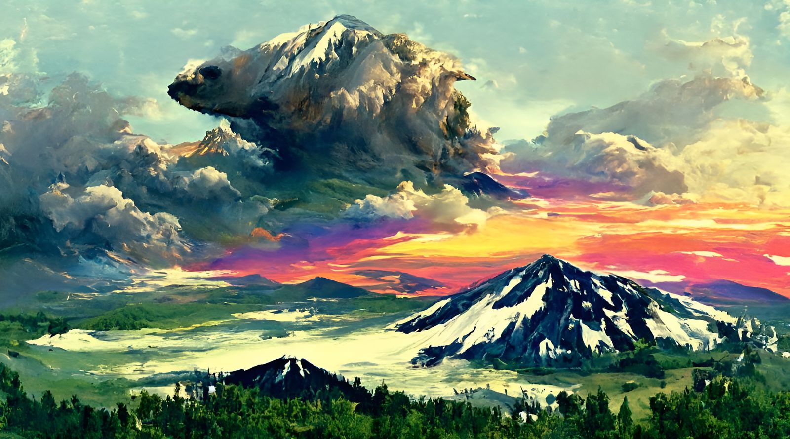 Mount St. Helens Eruption: A Surreal Landscape