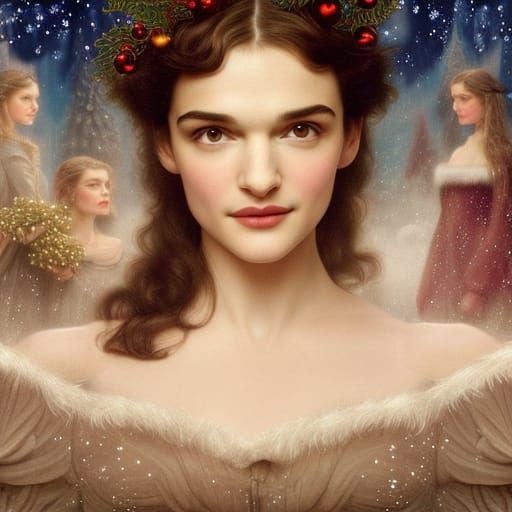 Ethereal Victorian Portrait of Two Young Beauties