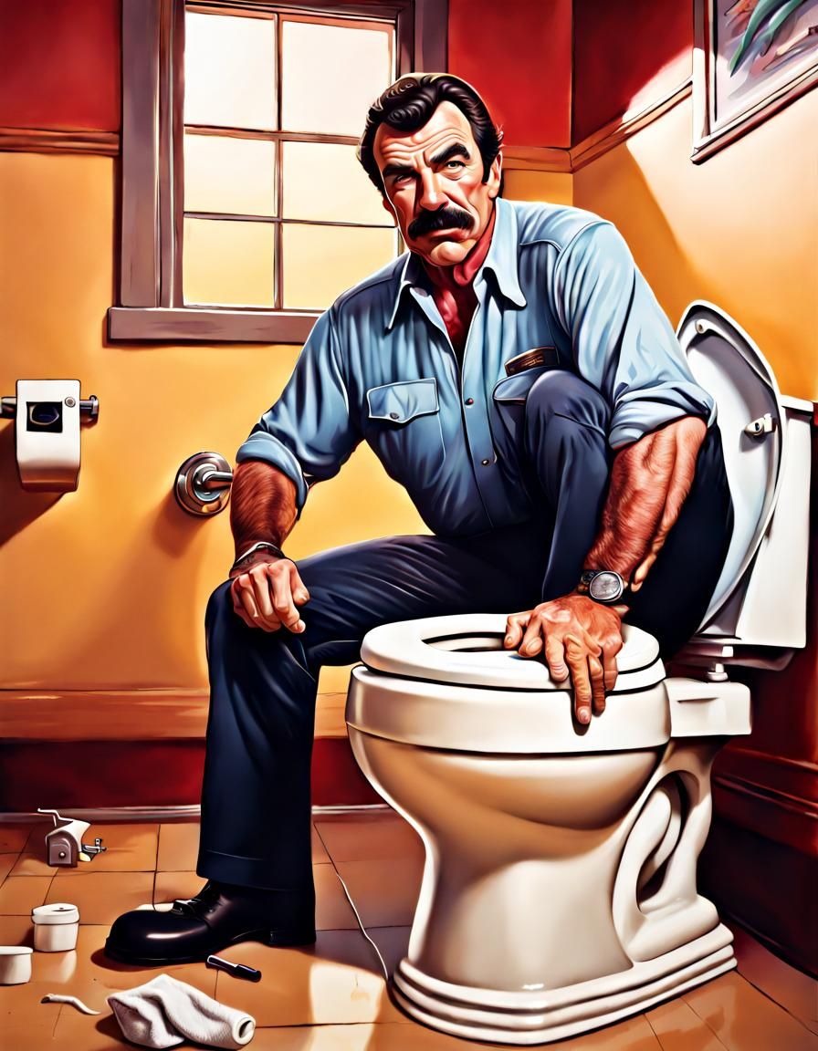 Tom Selleck's Toilet Leg