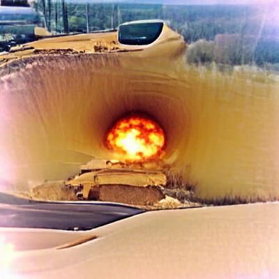 M1 Abrams Tank Against Nuclear Explosion