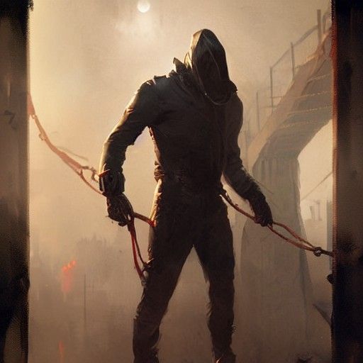 Sinister Grotesque Form in Fantasy Illustration Style