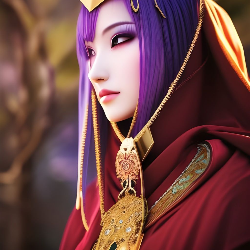 Radiant Cleric in Dark Fantasy Style