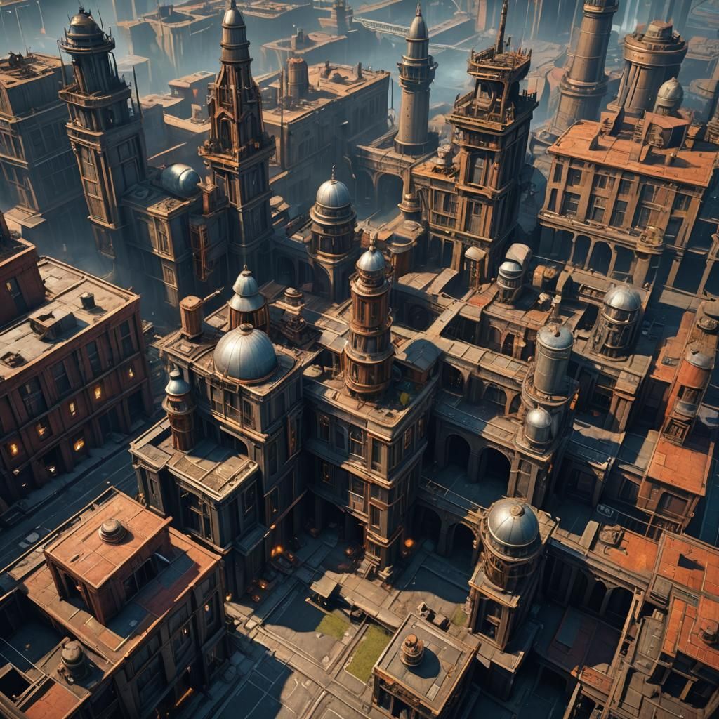 Industrial Revolution: Factories and Poverty in Detailed Pai...