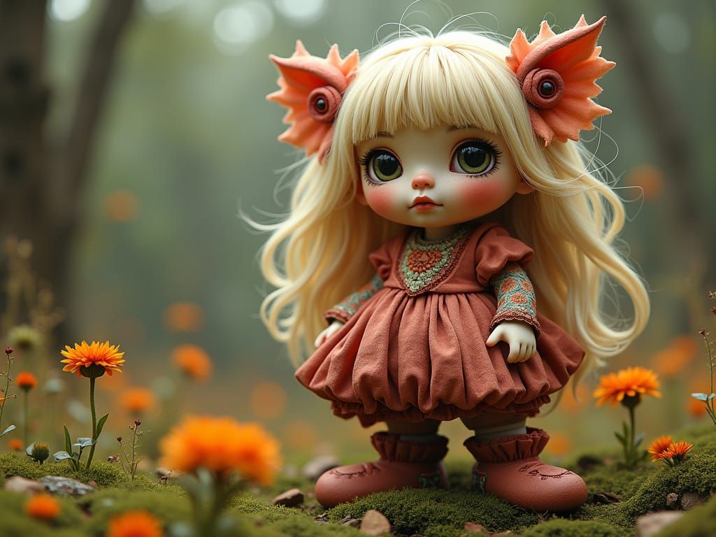 Grumpy Little Ms HyperGriff by Beryl Pearl Griffin