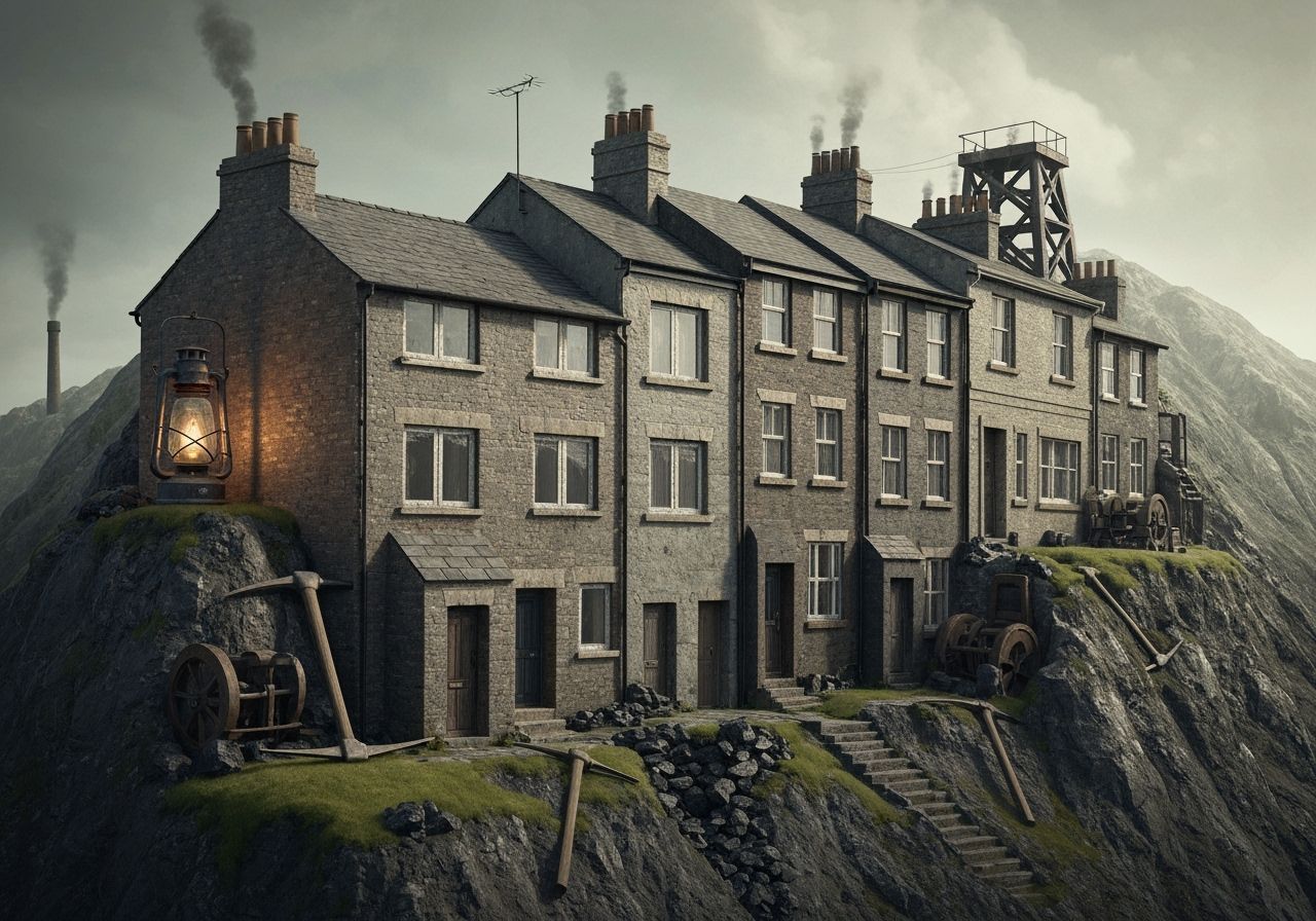 Mount Rushmore Houses: 1960s England Meets Industry