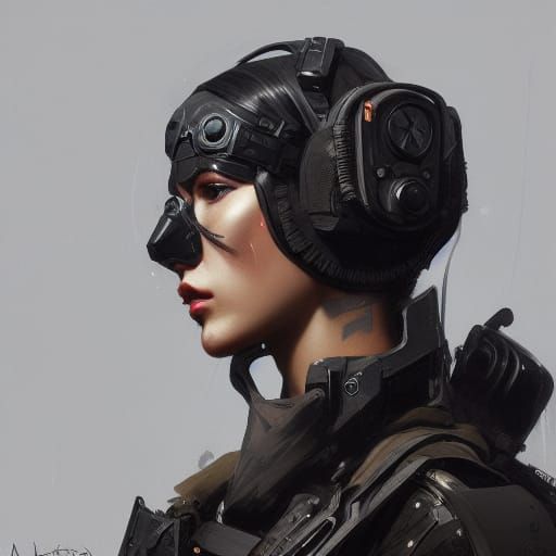 Modern Tactical Gear Portrait in 8K Resolution