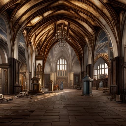 Medieval Blacksmiths at Work: Detailed Fantasy Concept Art