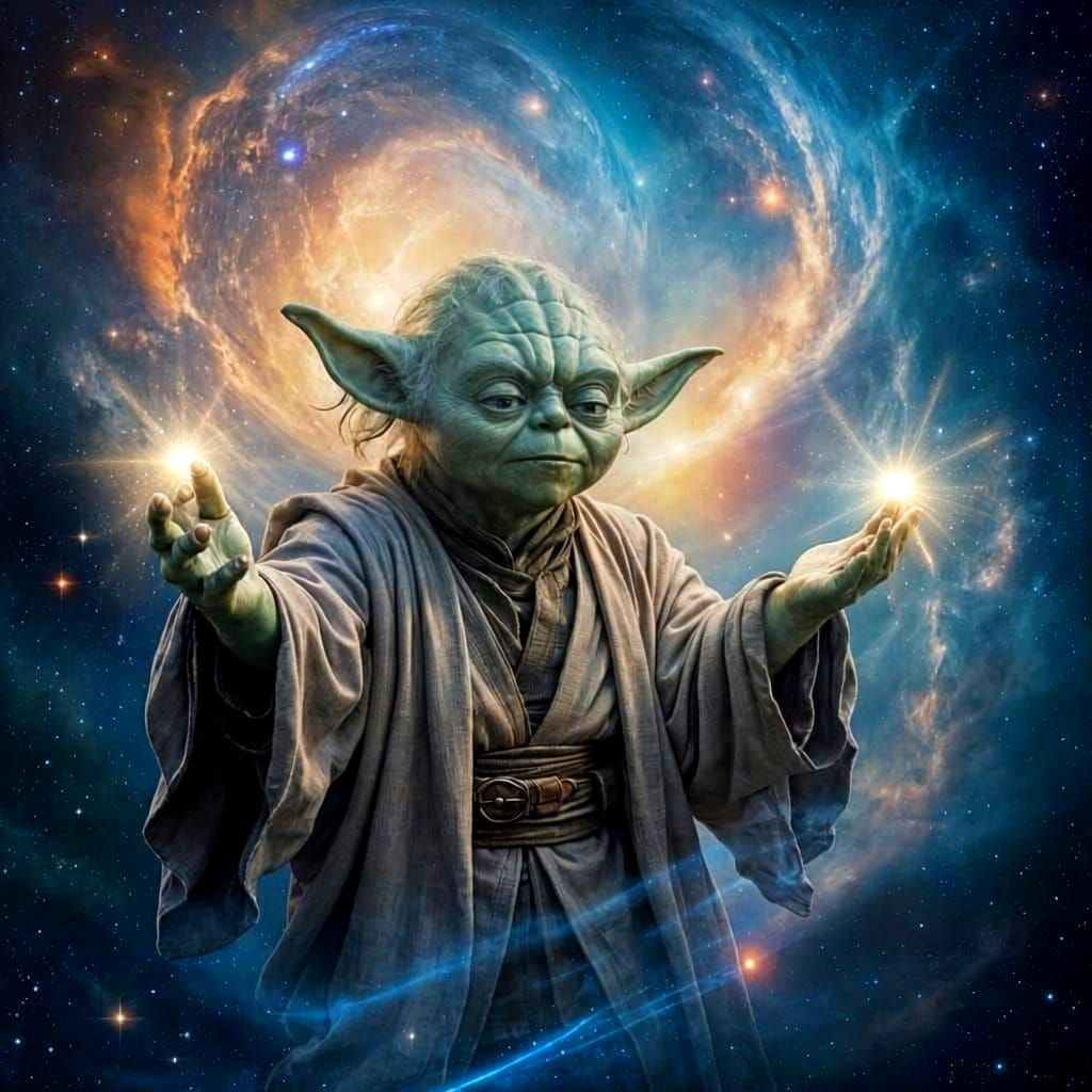 Yoda Creates the Universe in Epic Vision