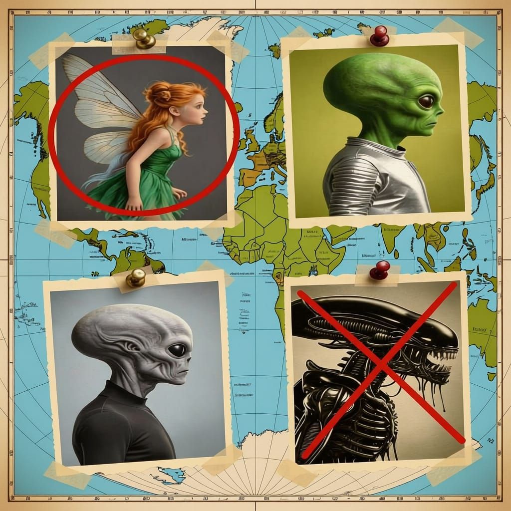 Conspiracy Board: Fairy Abduction Evidence