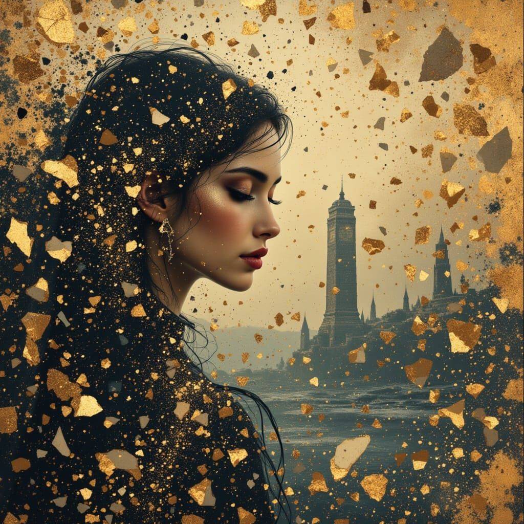 AI Art Generated with Divine Oil, Shar, and Shatterly LoRAs