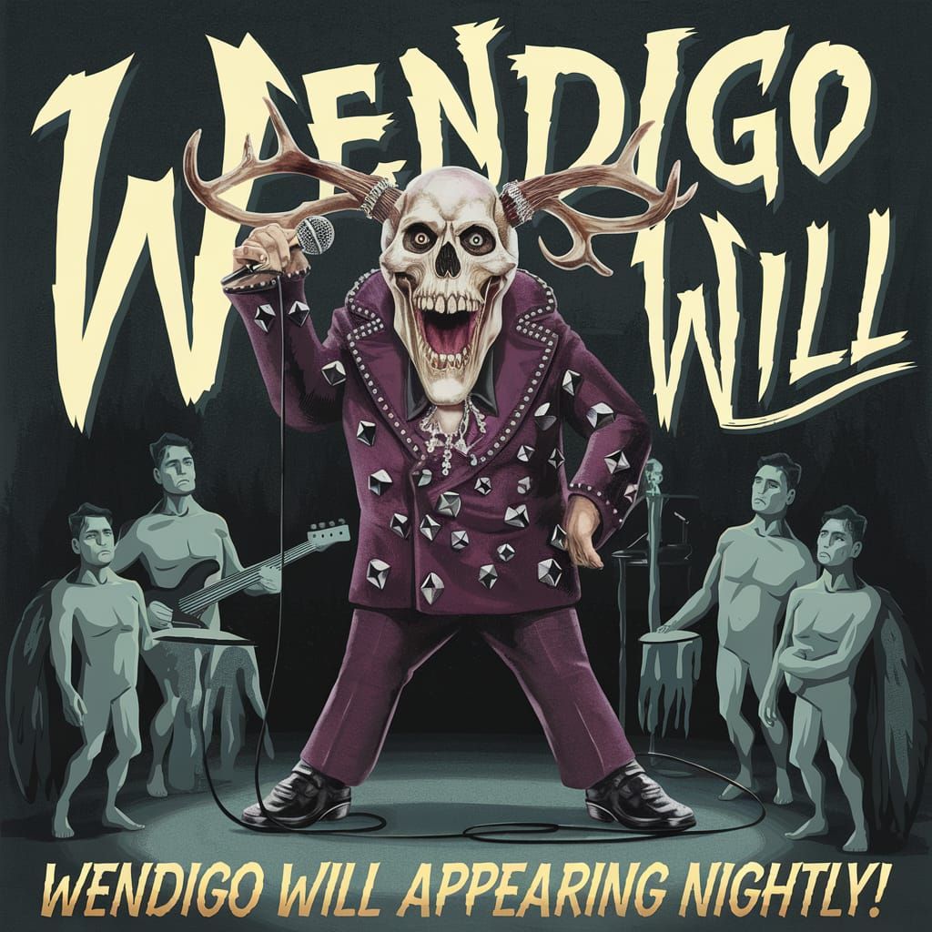 Eurovision Nightmare Singer Wendigo Will Performs Live