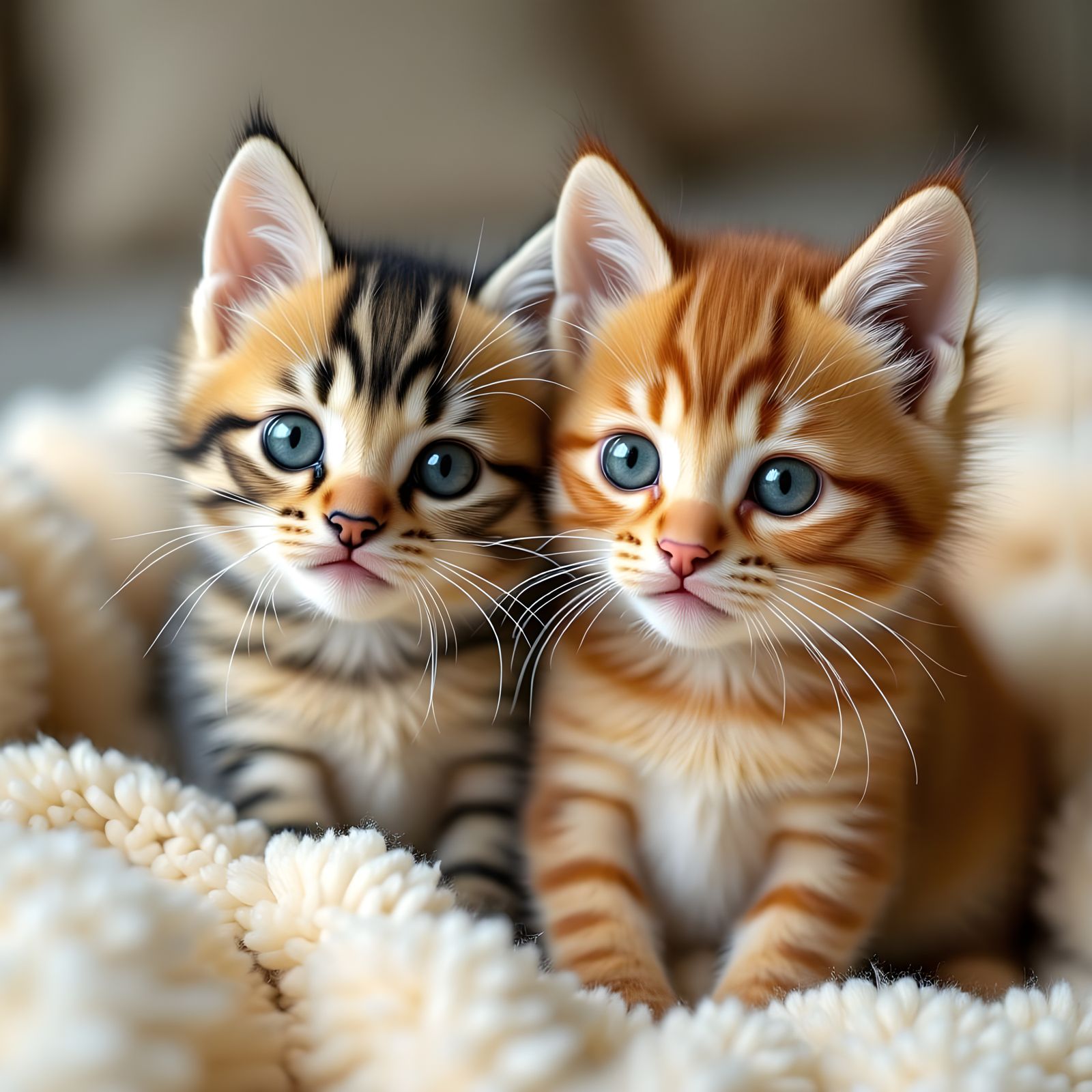 Kittens at Play: A Professional Portrait