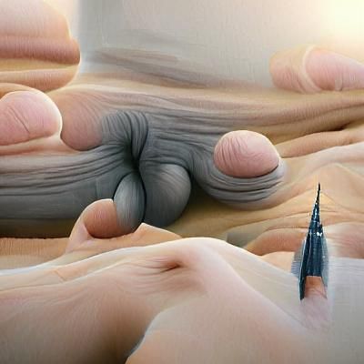 Detailed Matte Painting of a Penis