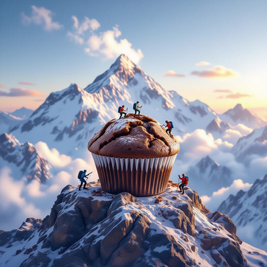 Chocolate mountaineering