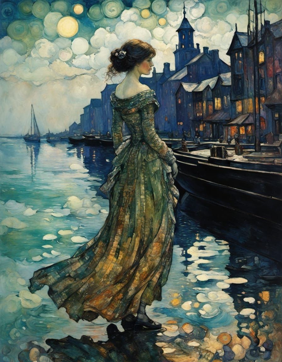 Girl In The Harbor