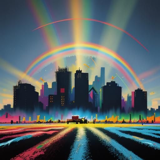 Jesus Plows a Field: Graffiti-Style Street Art