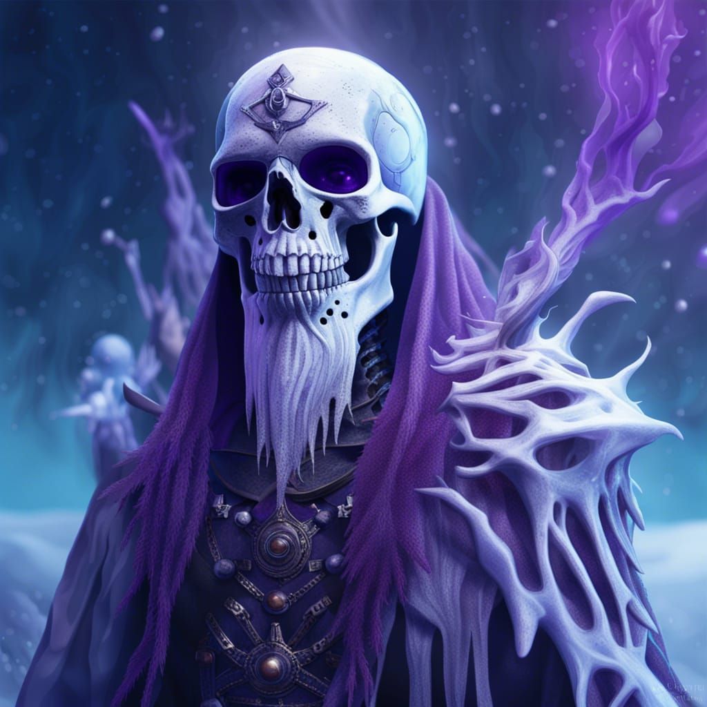 Hel Cadam, the fallen god of crystal realms