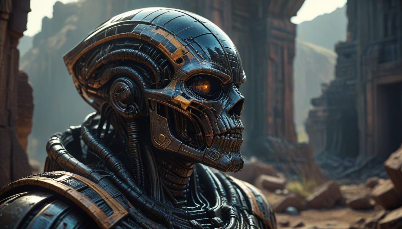 Mysterious Alien Ruins on a Distant Planet