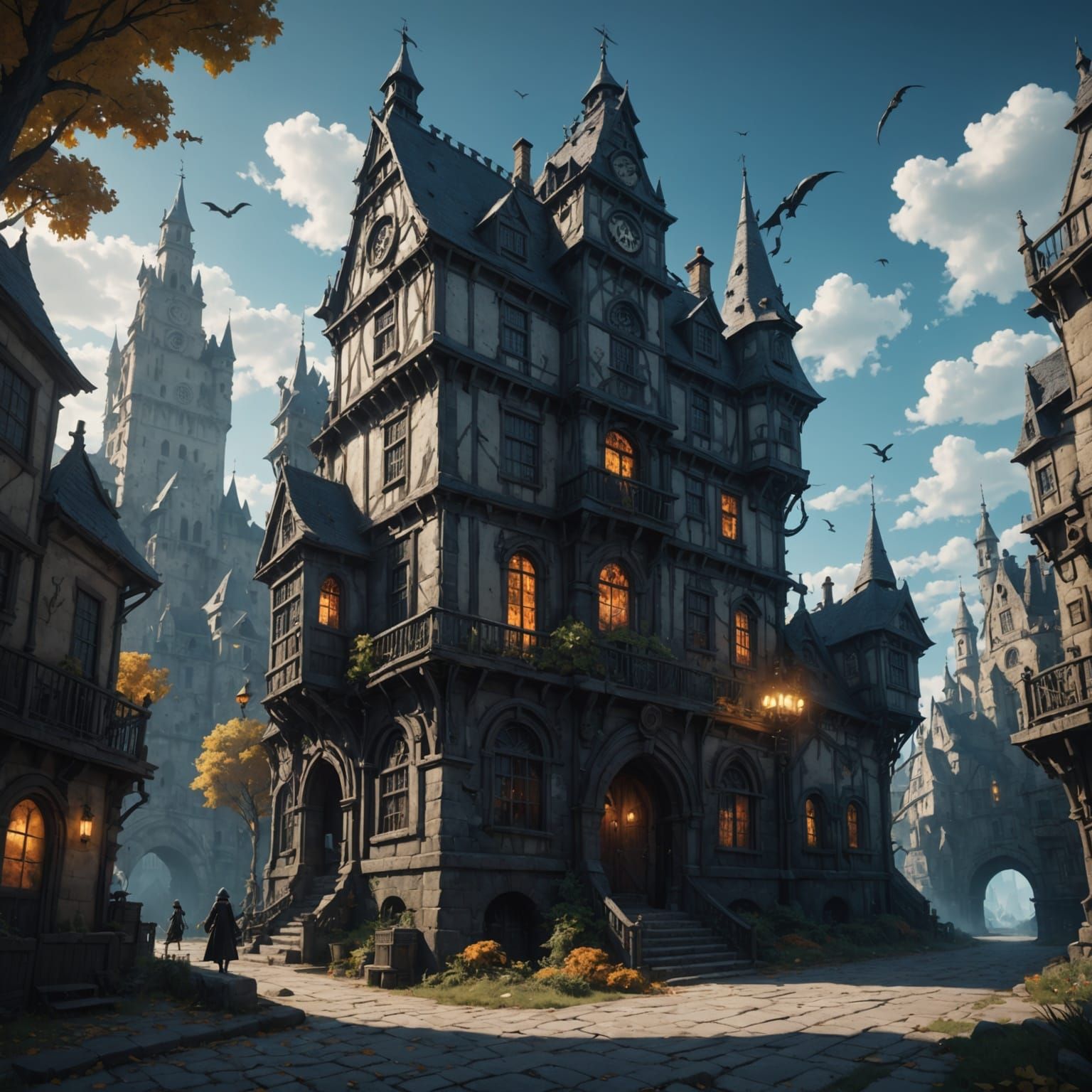 Soul Eater: Detailed Matte Painting in Unreal Engine 5