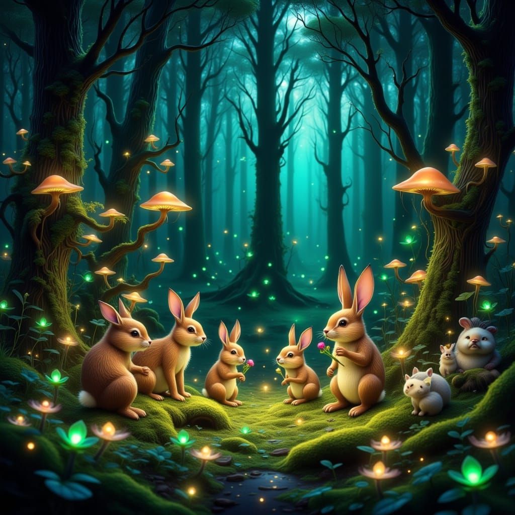 Whimsical Woodland Creatures at Secret Forest Festival