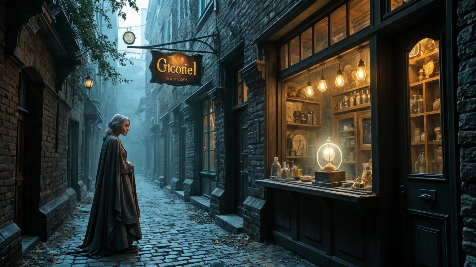 Sinister Alley Antique Shop