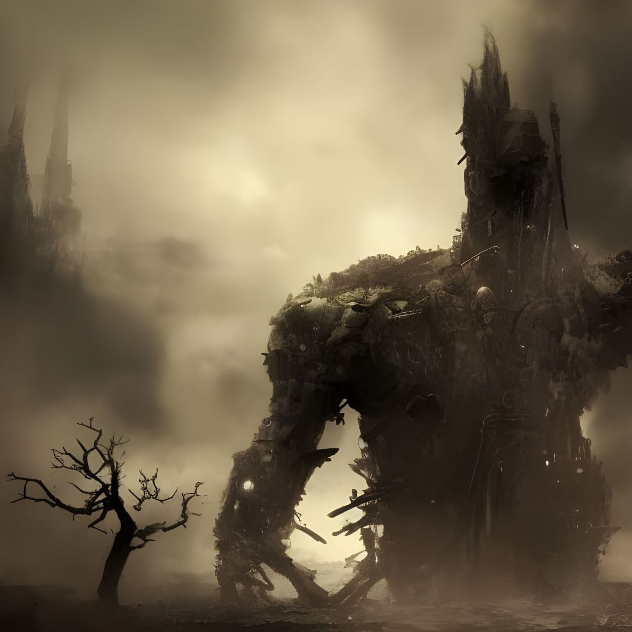 Sinister Death Machine: Gloomy Despair Artwork