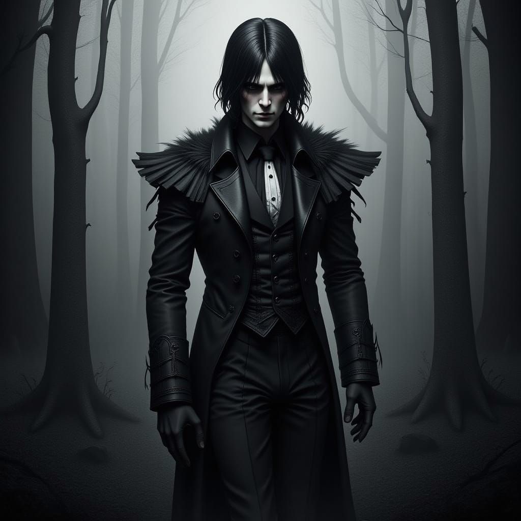 Eerie Ghost Town Landscape