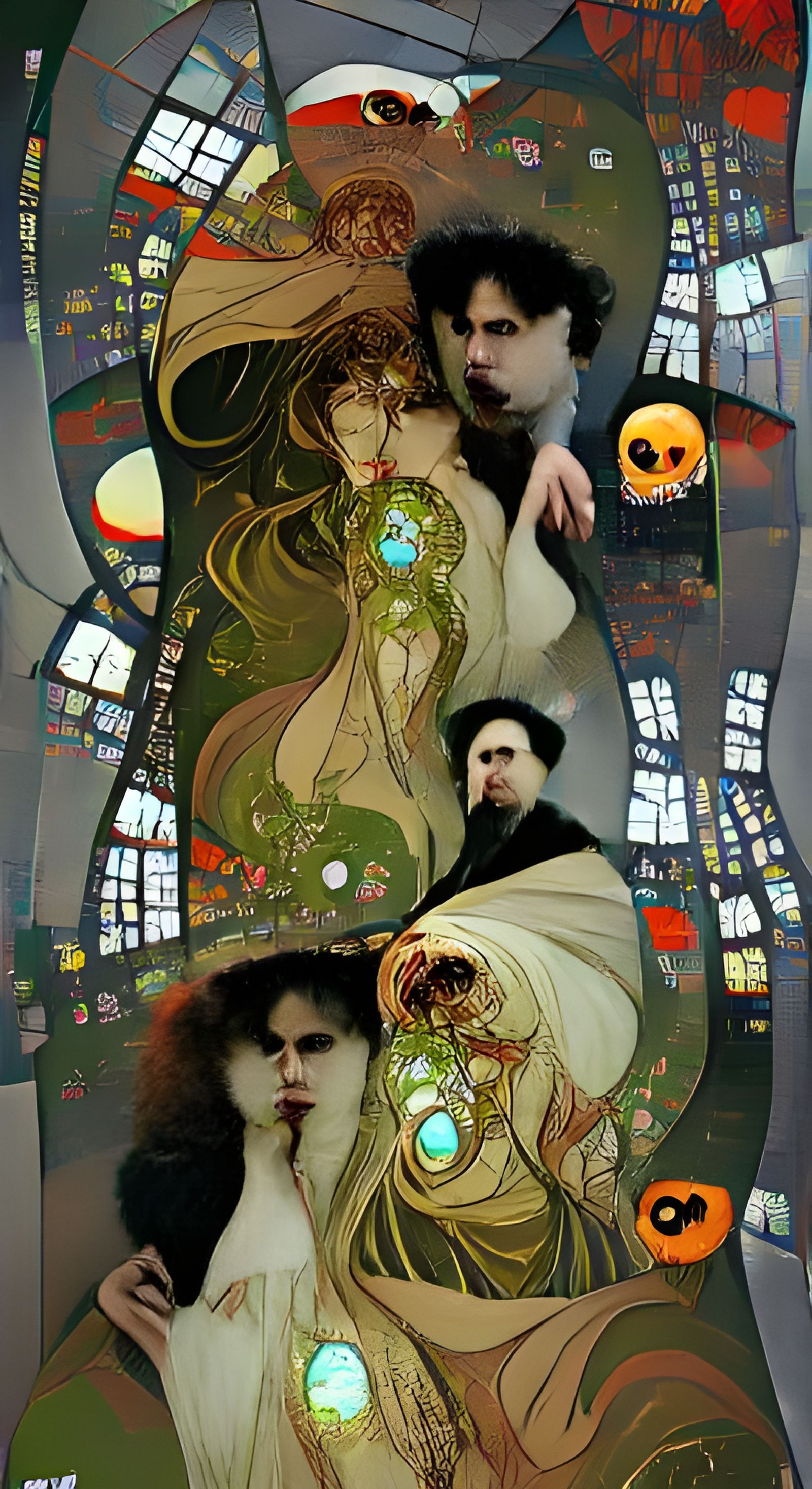Sinister Art Nouveau Gothic Horror in Twilight