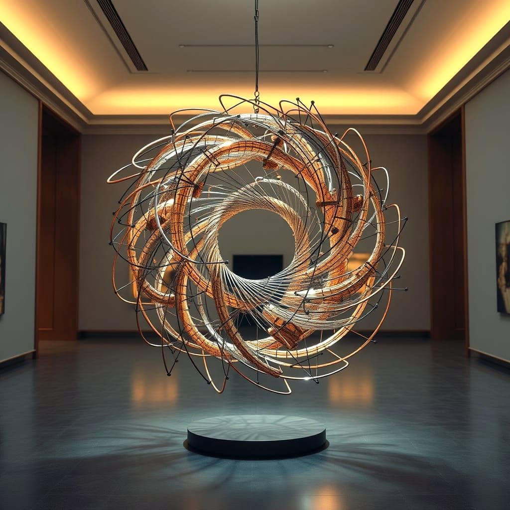 Alexander Calder sculpture "Reincarnation"