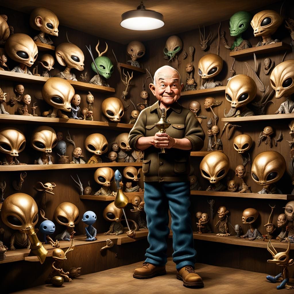 Elmer Fudd's Trophy Room: An Alien Collection