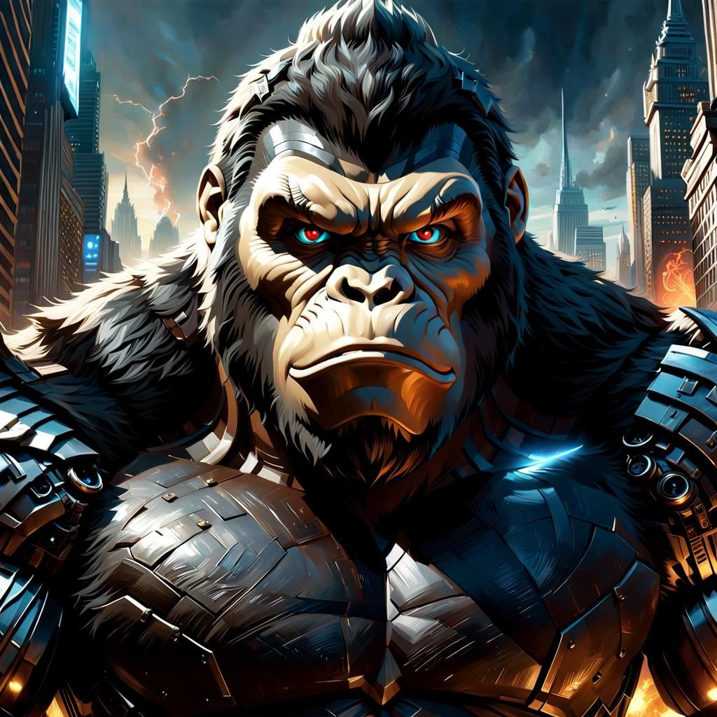 King Kong as a Transformer in Detailed 3D