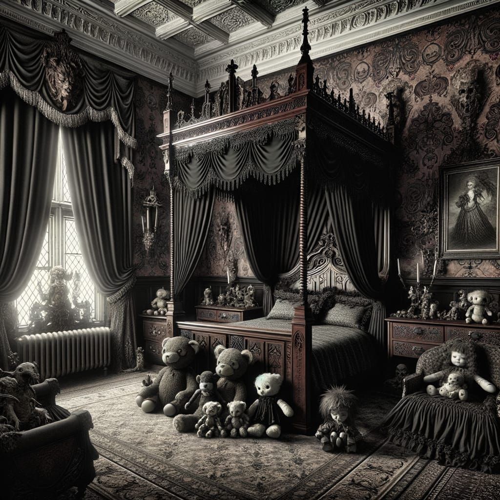 Gothic Whimsy for a Child's Chamber