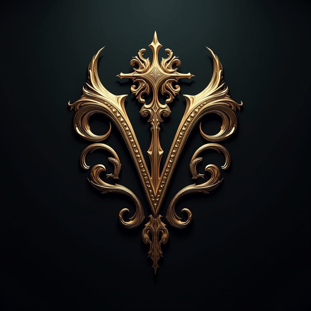Regal VANUE GLAMS Logo in Cinematic Art Style