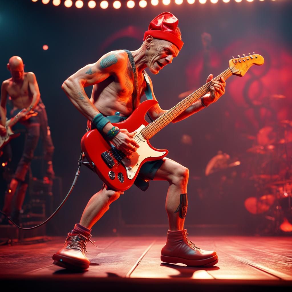 Flea in action