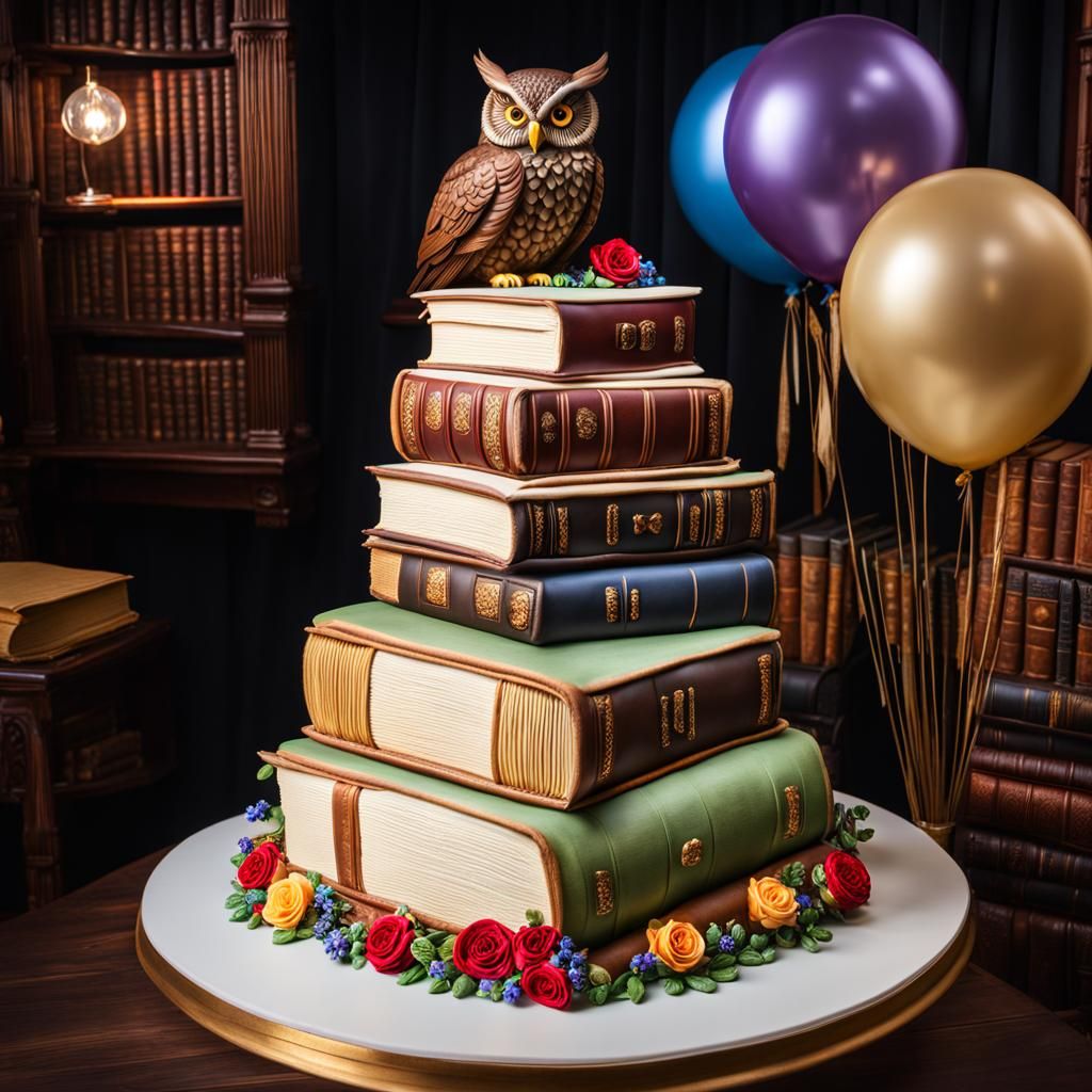 The Librarian's Retirement Cake