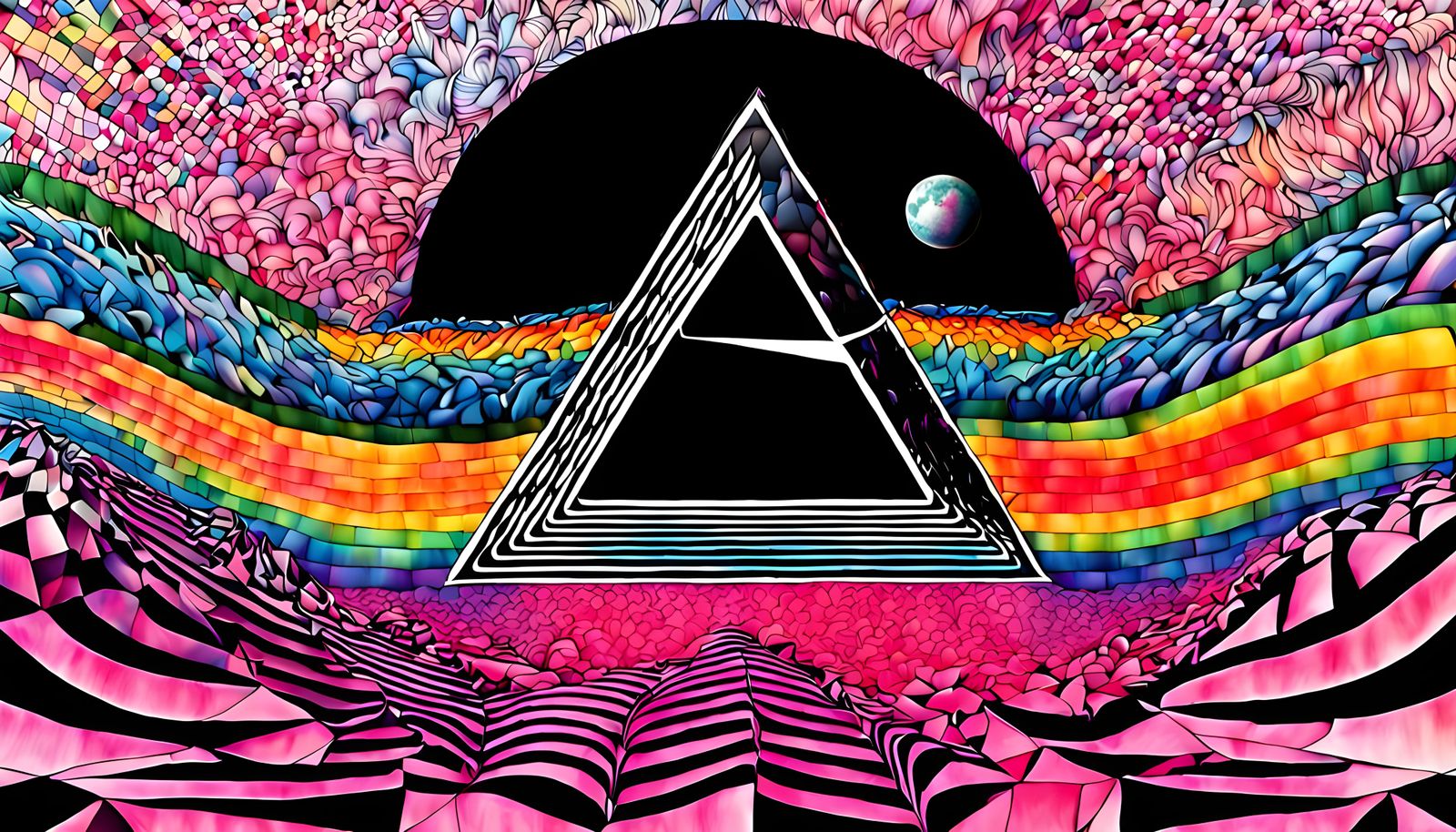 Inside the Prism: A Psychedelic Reflection of Pink Floyd's D...