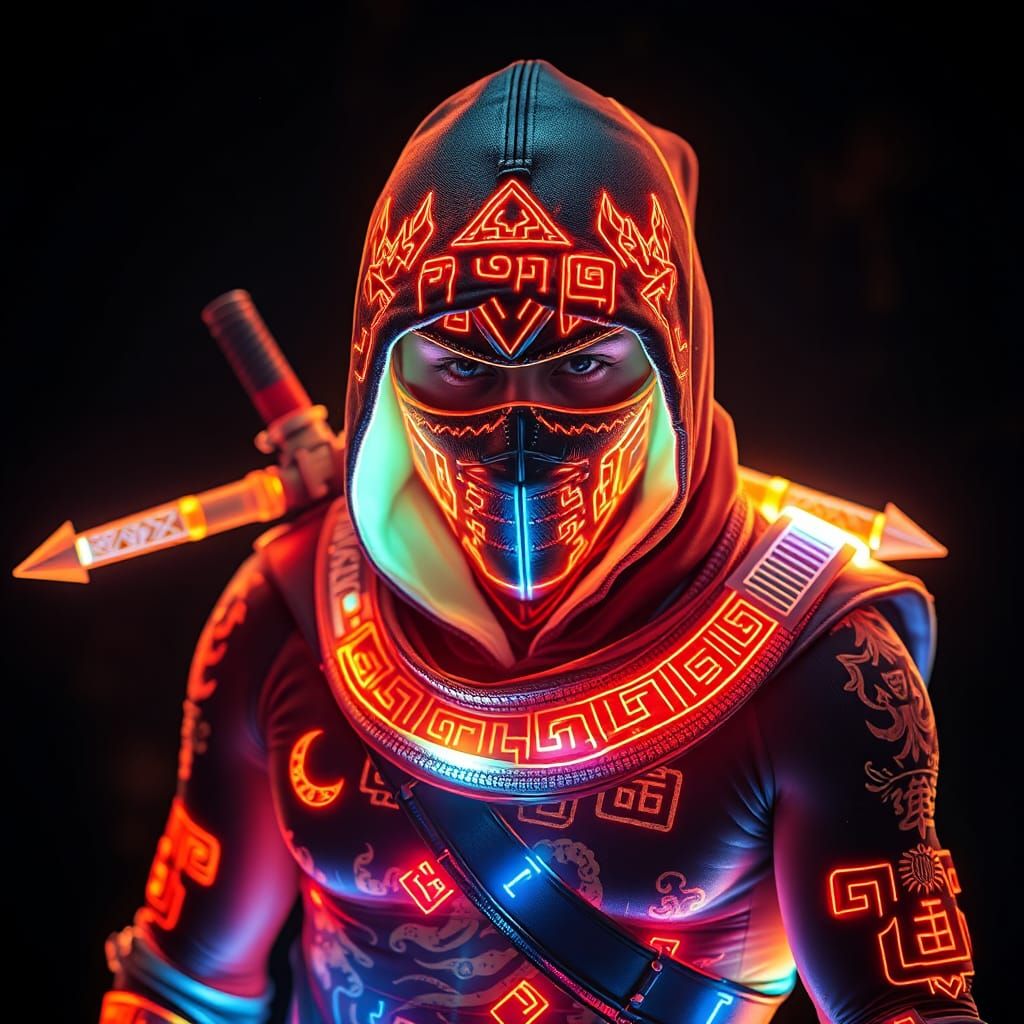 Prismatic Ninja: A Vision of Light and Energy