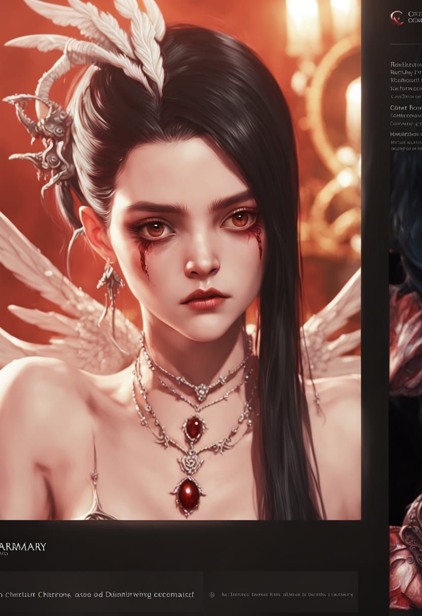 Devious Cherub Imp Satureya Makes Demonic Pact