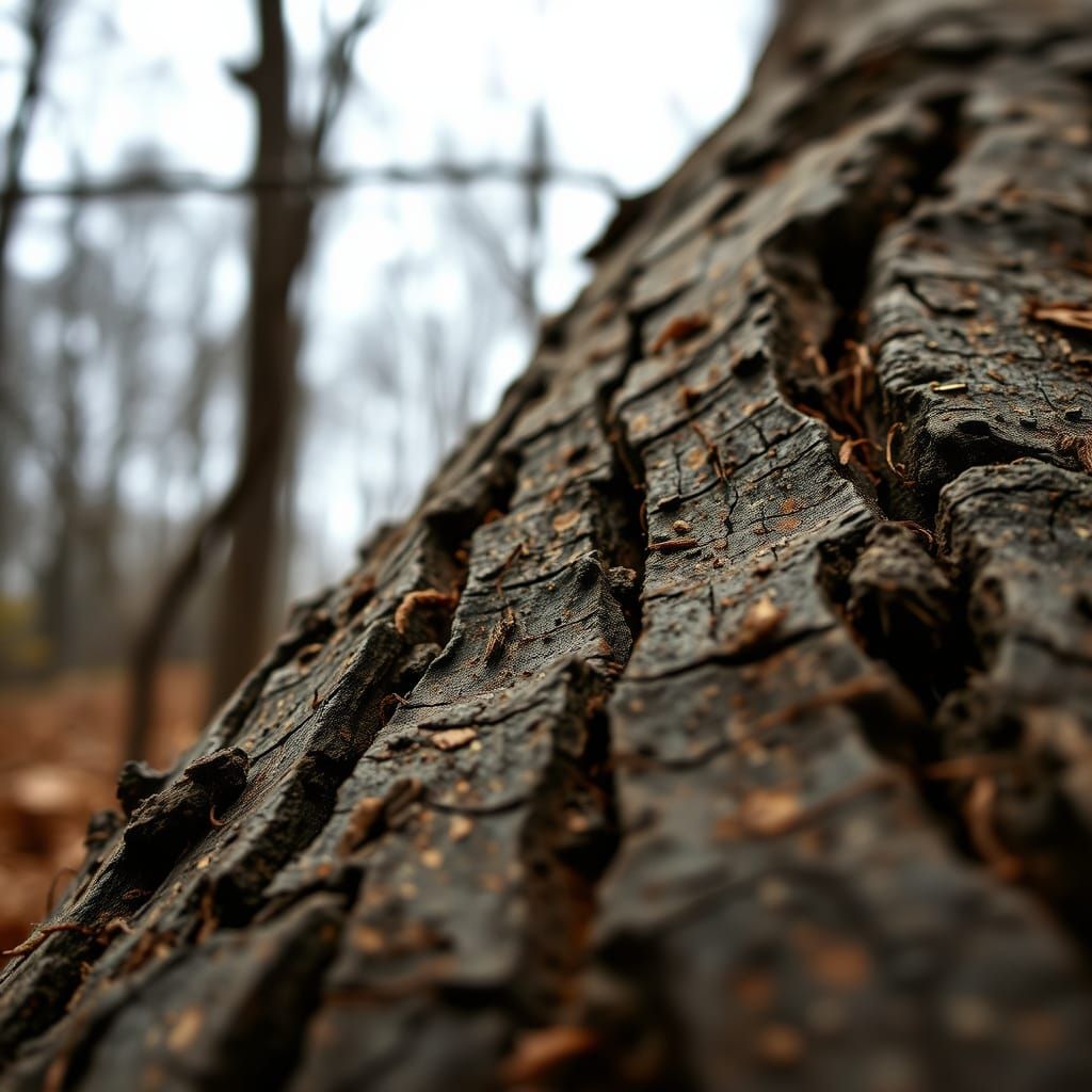 Wood in Hyperrealistic Cinematic Style