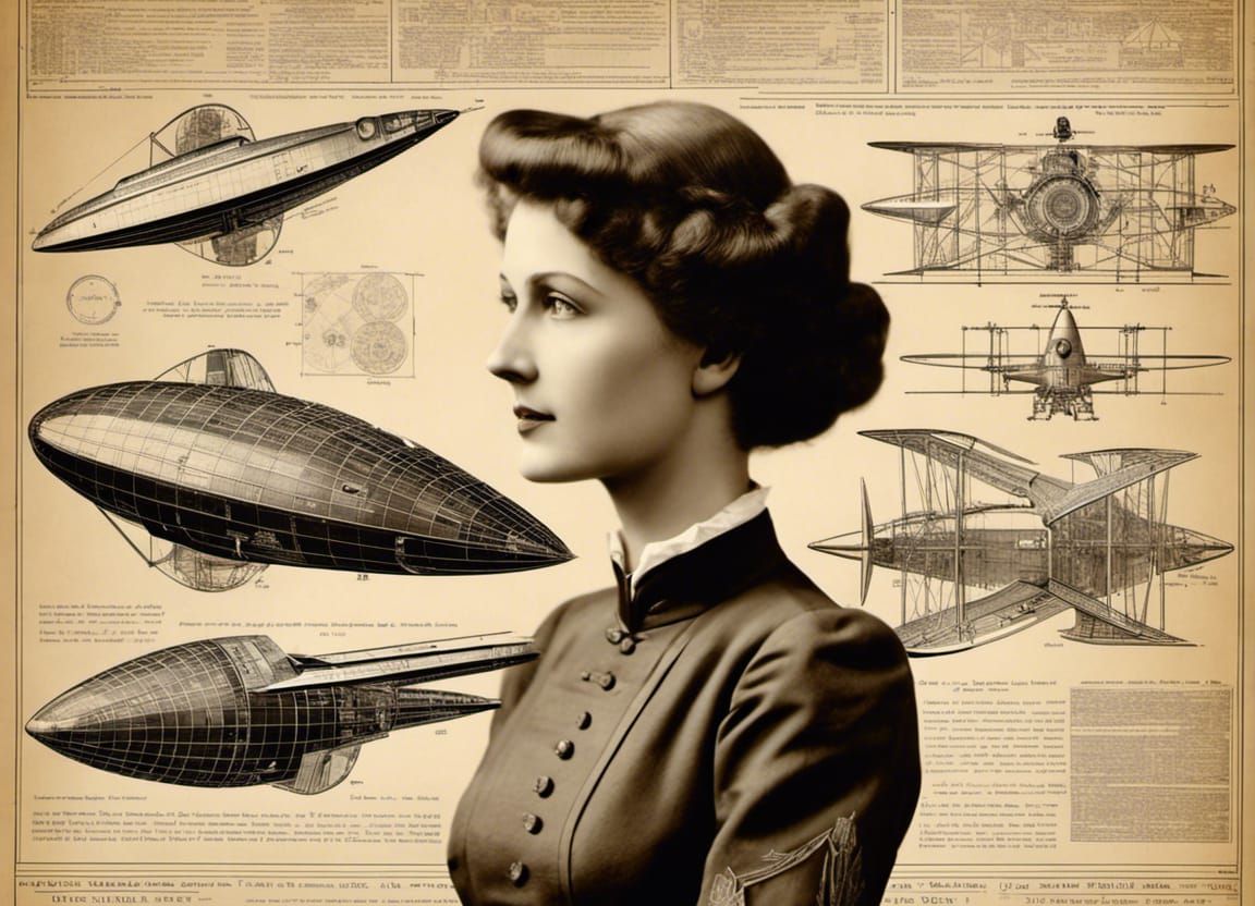 Edwardian lady engineer