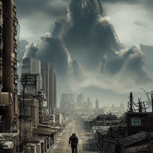 Epic Fallout Digital Matte Painting