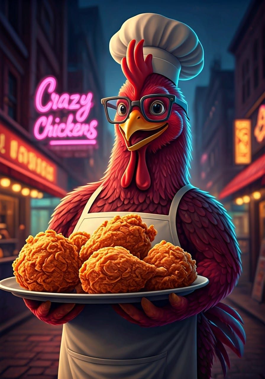 Crazy Chickens! Chick and Eat O5