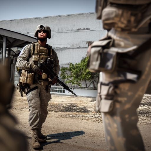 Modern Warfare 2 Shadow Company: Photo-Realistic Scene