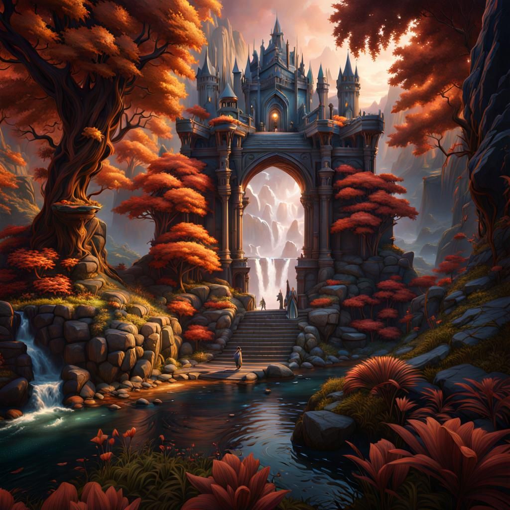 Fantastical Matte Painting: A Life-Changing Day